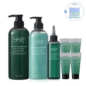 오프레시 지성 두피 스케일링 비듬 클리닉 선물세트  탈모완화기능성)