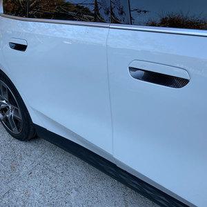 BMW G60 용품 5시리즈 외부 도어컵 카본 패널 몰딩 악세사리 520i 530i i5