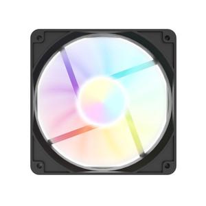 :데이븐 DAVEN D120R Reverse ON/OFF 시스템 케이스 쿨러 (블랙)