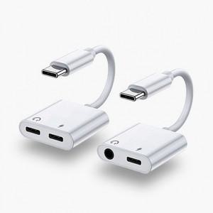 ctoc 젠더 리더기 c타입 이어폰 듀얼 2in1 otg 고속충전 게임패드 연결 통화