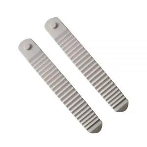 스노우 보드 왁싱 왁스 스키 다리미 스노우보드 바인딩 토 래칫 발가락 혀 사다리 스트랩 흰색 플라스틱 흑