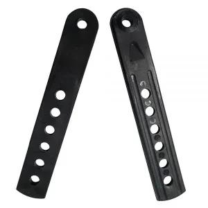 스노우 보드 왁싱 왁스 스키 다리미 부츠용 강력한 바인딩 토 슬라이더 스트랩 길이 5.9 인치 1 쌍