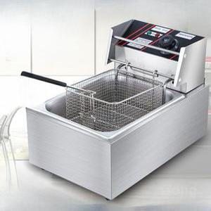업소용 전기 튀김기 소형 핫도그 치킨 튀김기계 돈까스