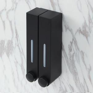 [IXHINJ6J_4B]벽걸이 물비누 디스펜서 2구 샴푸 비누케이스