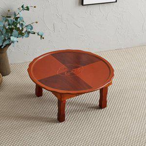 [예다움] 남원 상감 접이식 원형상 둥근상 R600