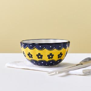 [모던하우스] 데이지프릴 핸드스탬프 대접 D12.5