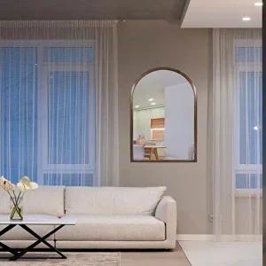 [셀러허브 패션][JHQQSQ37_4B]PS 아치형 인테리어 원목거울800