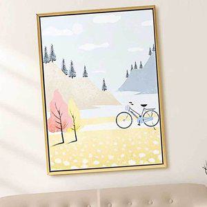 카페 액자 캔버스 틀 그림 30x40cm 풍경C 북유럽 (WFGWF87)