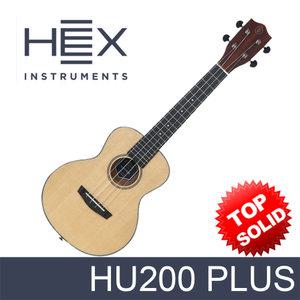 헥스 HU200 PLUS 탑솔리드 콘서트 우쿨렐레