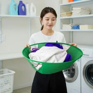 이지런드리버킷 건조기 세탁물 빨래 이동 바구니 런드리 버킷