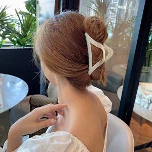 유럽형 삼각 고급 헤어 집게 핀-WD7449A