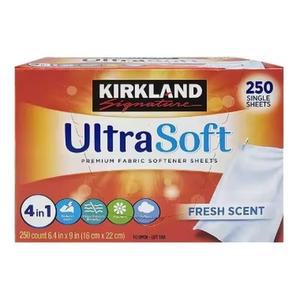 커클랜드 건조기 드라이시트 종이 시트형 섬유유연제