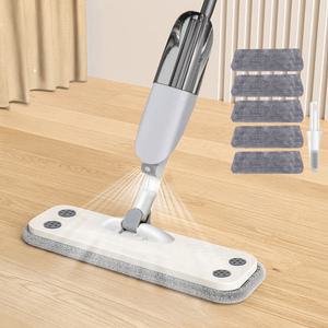 싹뿌려 스프레이 밀대걸레 세트 (본품1개+리필걸레5장+클리너1개)