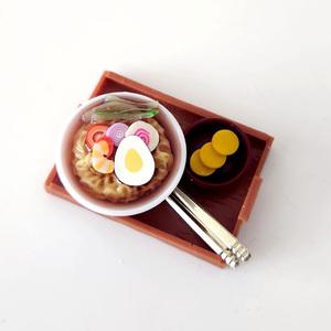 미니어쳐토핑라면셋트 납골당음식소품 돌하우스 음식