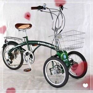 역삼륜 역세발 성인용 바이크 짐칸 3륜 자전거 역삼륜자전거 세발