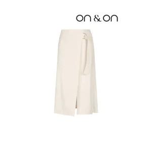 [온앤온][온앤온] D링 끈장식 아웃포켓 롱스커트(JW2MS409)