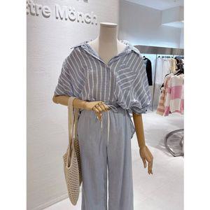 [갤러리아] 셔링 언발 반팔셔츠(GP4SH031F)