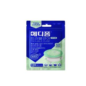 메디폼 트러블큐어 스팟 여드름 바늘 패치 12매입 