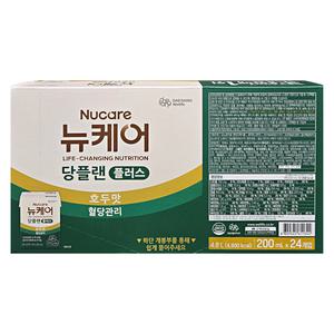 NUCARE 뉴케어 당플랜 플러스(호두맛) 200ml X 24개입