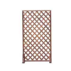 격자 울타리 목재 방부목 파티션 나무 마당 화단 펜스