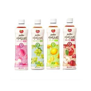 보성홍차 아이스티 500ml 애플 샤인 복숭아 레몬 24개