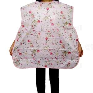 환자용 방수앞치마 탈부착 식사용 병원앞치마 어른턱받이