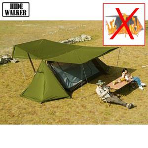 밀리터리 감성 A형 군용 그늘막 택티컬 쉘터 선루프형 모토캠핑 TC 야외 싱글웰 비달리도
