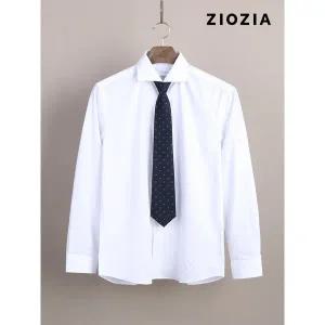 [지오지아]소프트터치 와이드카라 드레스 셔츠 (ABD5WD1101_W)