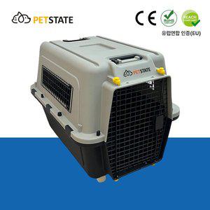 [친절한도그씨]국민켄넬 자이언트 대형견 이동장 듀얼락+ 바퀴+ 식기