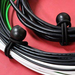 고품질 캠핑용볼탄성로프 고탄성의 캠핑용볼코드 4P 다용도볼로프 (WFHVCOM)