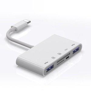 고품질 5in1 멀티 OTG 리더기 멀티 리더기 SD 호환 OTG젠더 핸드폰usb USB젠더 음악감상 (WFHVYWK)