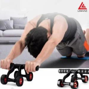 런웨이브 4휠 슬라이드 파워휠 홈트 복근운동 AB휠