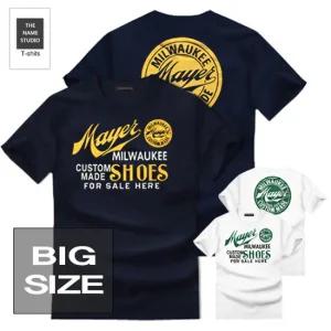 더네임스튜디오 반팔티 밀워키 3XL~5XL 빅사이즈 티셔츠