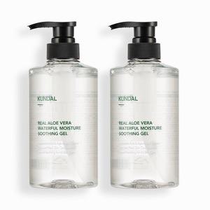  쿤달 쿤달 리얼 알로에 베라 모이스처 수딩젤, 2개, 500ml