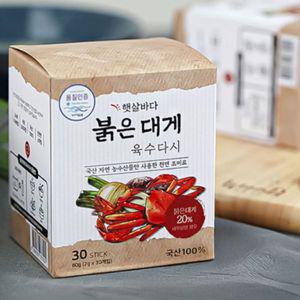 [NS홈쇼핑][포항시수산가공협동조합] 붉은대게육수다시 60g (2g x 30ea)[35245012]