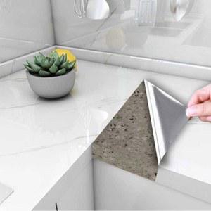 벽지 스티커 방수 방습 붙이는벽지 대형롤 순흑색 데코 사각형 벽스티커 천장시트지