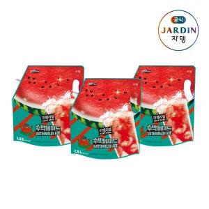 [쟈뎅] 까페리얼 수박에이드 1.5L X 3개 (총 4.5L)