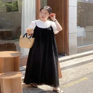 라이트린넨 뷔스티에 롱원피스 (2color)