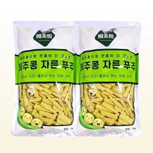 [셀러허브]메주콩 자른 푸주 1kg x 2개/유전자변형 표기없음 중국식품 (S27402226)