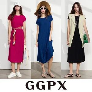 (런칭가 49,900원) 25SS GGPX 썸머 플리츠 컬러 원피스 3종