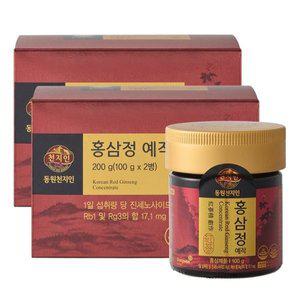 [동원천지인] 홍삼정 예작 세트 (100g x 2개입) x 2세트