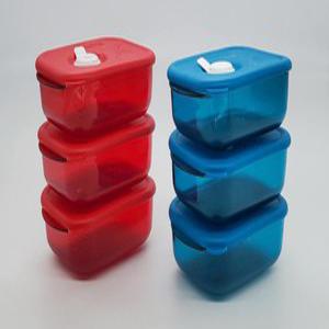 타파웨어 스마트 레인지 냉장 냉동 밥보관용기(055)-3인조-260ml 전자레인지용기 