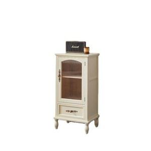 위스키진열장 양주장 와인장 엔틱 원목 흰색 와인 45 설치 상아색 위스키장식장 아이보리