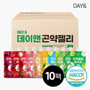 데이앤 저칼로리 2kal 간식대용 곤약젤리 10팩