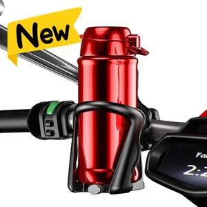 100% 호환 ATV 더트 바이크 물병 마운트 자전거 핸들 바 음료 컵 거치대 MTB 로드 랙 오토바이 액세서리 악