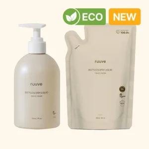 비건 아기 젖병 세정제 주방세제 이유식기 세척 500ml + 리필 450ml