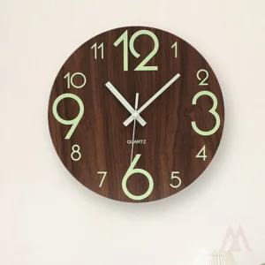 901M 야광 무소음 벽시계 저소음벽시계