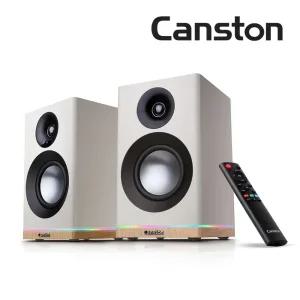 캔스톤 2채널 블루투스 컴퓨터 게이밍 북쉘프 PC 인테리어 TV 스피커 X9BT (정품)