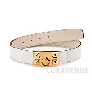 [에르메스]에르메스 끄레 메도르 핑크골드 벨트 -