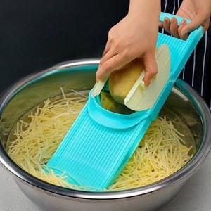 일체형 안전 채칼 감자 멘트 중면 샐러드 올인원 요리 절편 두꺼운 2단 프로 분쇄기